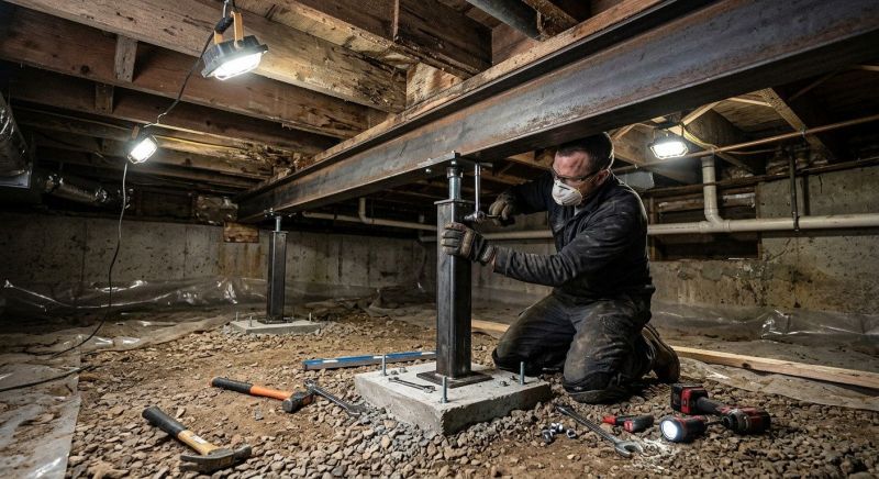 Crawlspace Structural Repair in North Fort Myers, FL