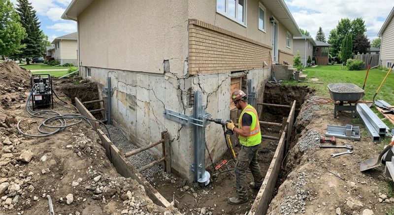 Exterior Foundation Repair in North Fort Myers, FL