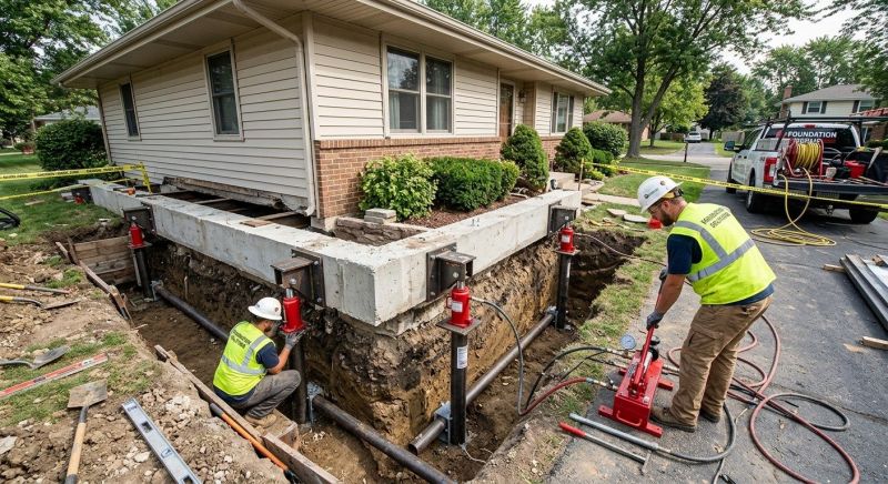 Foundation Jacking in Cape Coral, FL