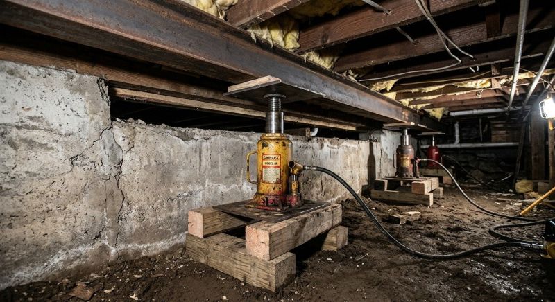Foundation Jacking in North Fort Myers, FL