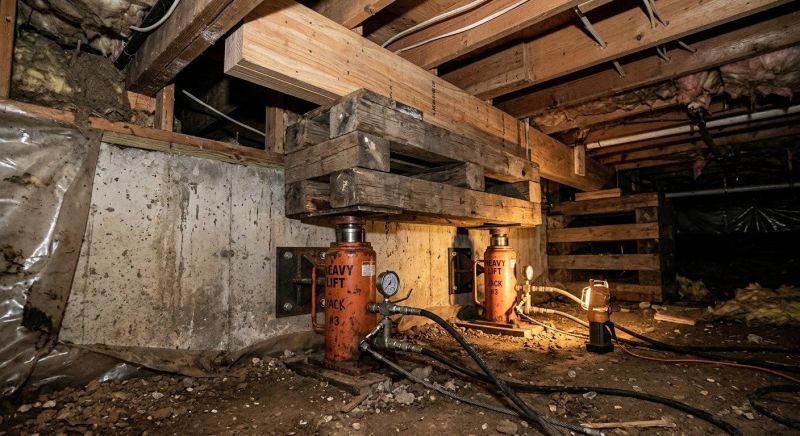Foundation Jacking in North Fort Myers, FL