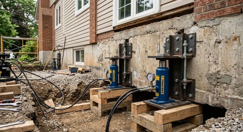 Foundation Jacking in North Fort Myers, FL