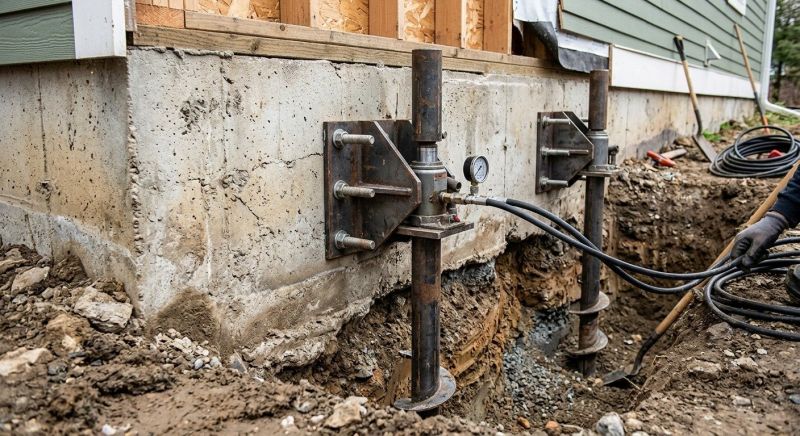 Foundation Pier Leveling in North Fort Myers, FL