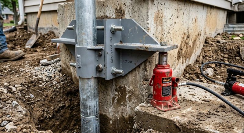 Foundation Pier Leveling in North Fort Myers, FL