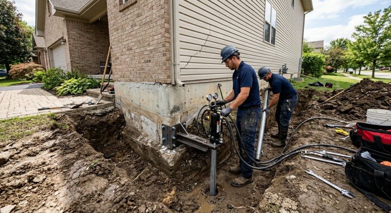 Foundation Settlement Repair in North Fort Myers, FL