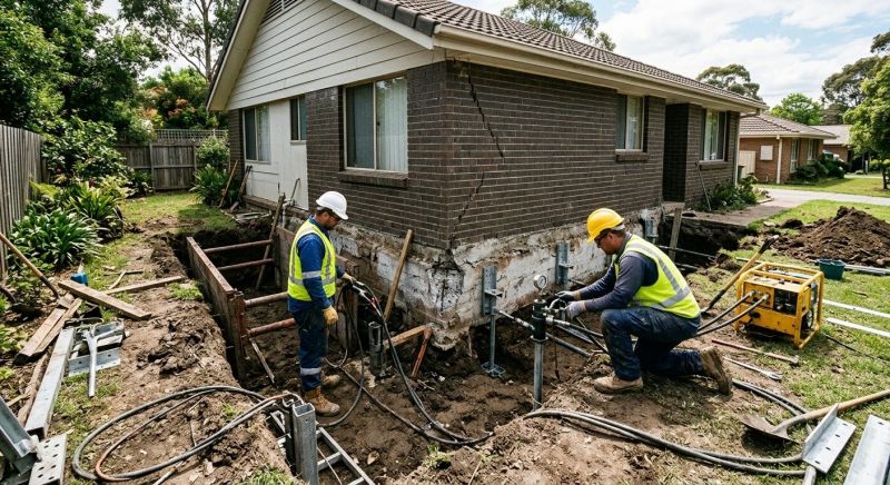 House Foundation Repair in Lee County, FL